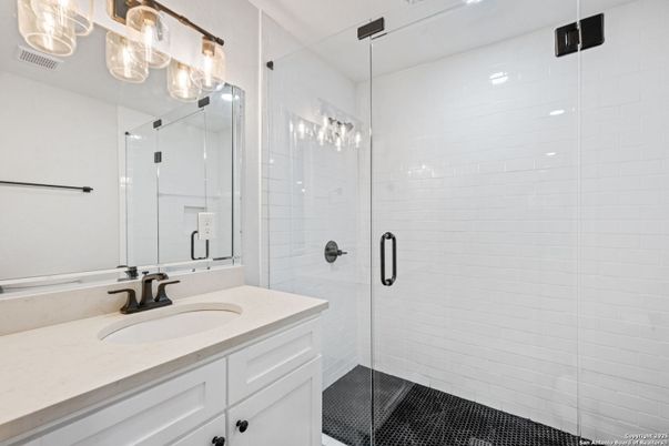 Bathroom, Glass Shower, Interior