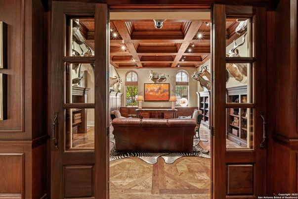 Interior, Recessed Lighting, Wooden Ceilings, Wood Texture Flooring