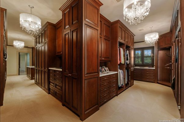 Chandelier, Interior, Walk-in Closets