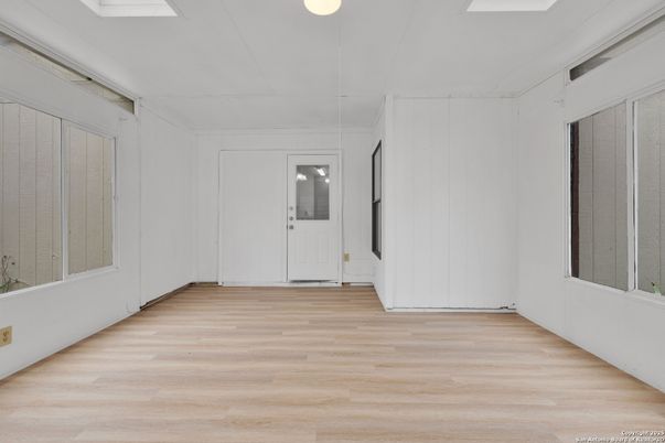 Empty room, Interior, Wood Texture Flooring