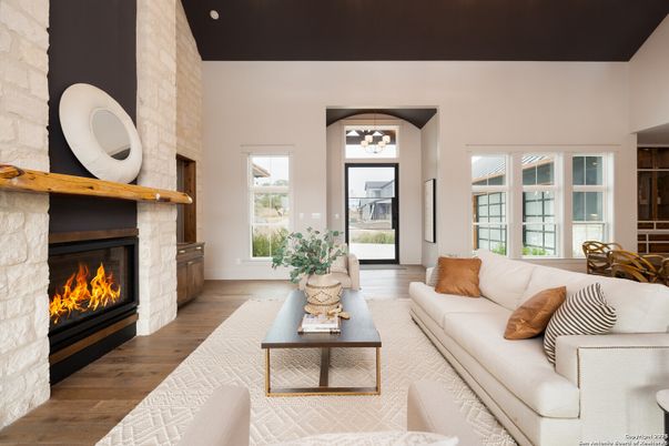 Fireplace, Interior, Living room, Wood Texture Flooring