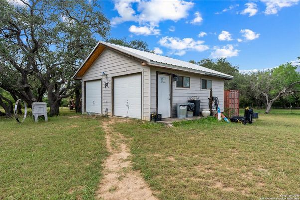 Backyard, Detached Garage, Exterior