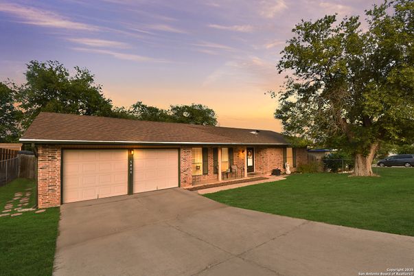 Attached, Backyard, Exterior, Facade, Ranch