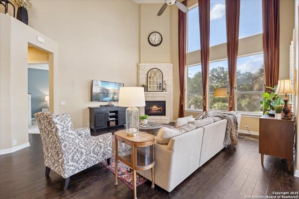 Fireplace, Interior, Living room, Wood Texture Flooring