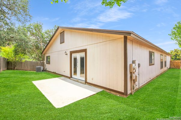 Backyard, Exterior