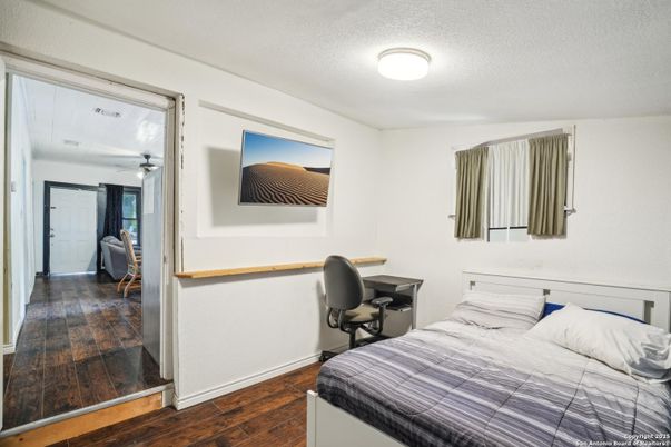 Bedroom, Home Office, Interior, Wood Texture Flooring