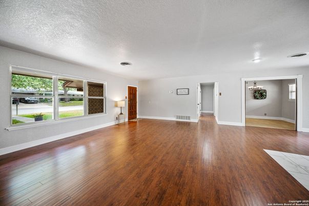 Empty room, Interior, Wood Texture Flooring