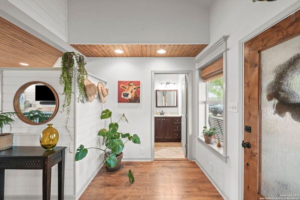 Interior, Recessed Lighting, Wooden Ceilings, Wood Texture Flooring