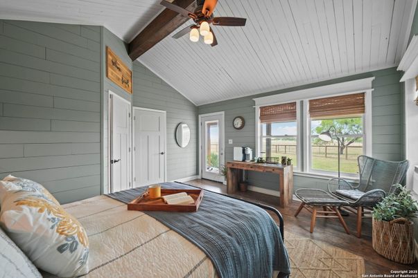 Bedroom, Interior, Wooden Beams, Wood Texture Flooring