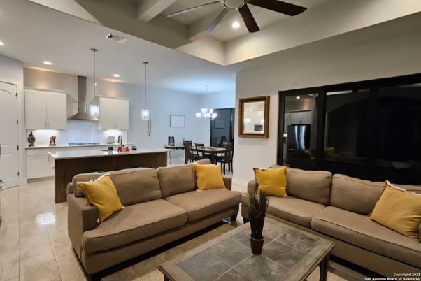 Dining room, Interior, Kitchen, Living room, Pendant Lights, Recessed Lighting