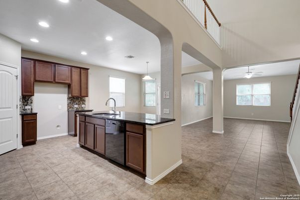 Interior, Kitchen, Pendant Lights, Recessed Lighting