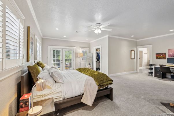 Bedroom, Home Office, Interior, Recessed Lighting