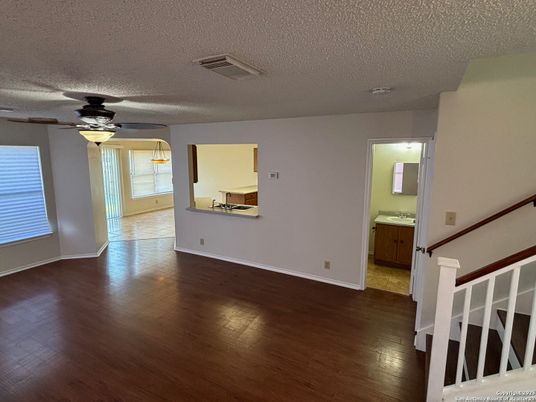 Empty room, Interior, Wood Texture Flooring