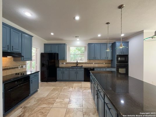 Interior, Kitchen, Pendant Lights, Recessed Lighting