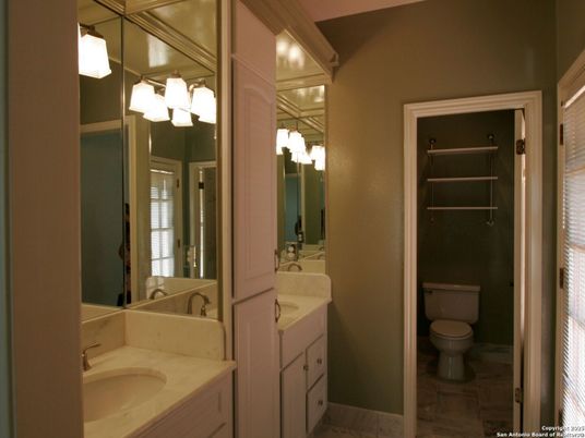 Bathroom, Dual Sink Vanities, Interior, Marble
