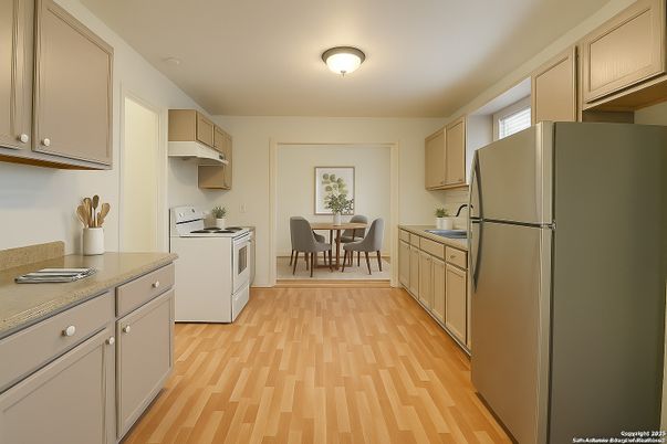 Dining room, Interior, Kitchen, Wood Texture Flooring
