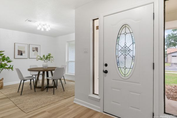 Dining room, Interior, Wood Texture Flooring