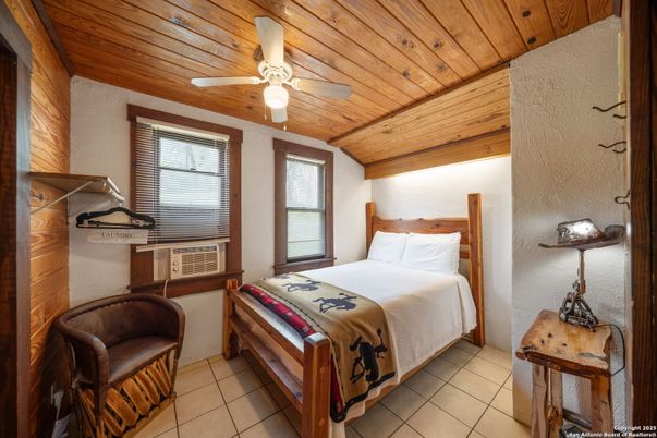 Bedroom, Interior, Wooden Ceilings