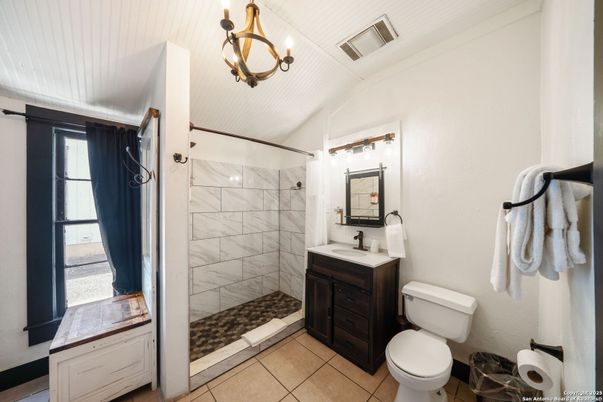 Bathroom, Glass Shower, Interior, Marble Walls