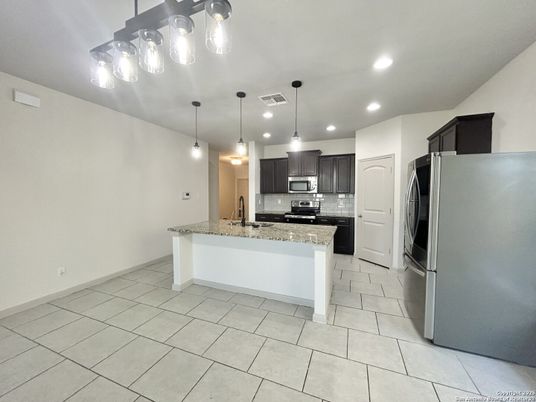 Interior, Kitchen, Pendant Lights, Recessed Lighting