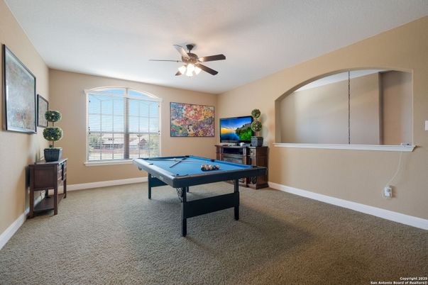 Billiard Table, Game Room, Interior