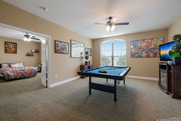 Billiard Table, Game Room, Interior