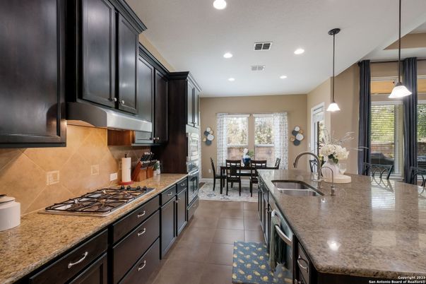 Dining room, Interior, Kitchen, Pendant Lights, Recessed Lighting