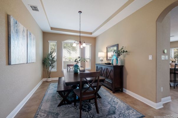 Dining room, Interior, Pendant Lights