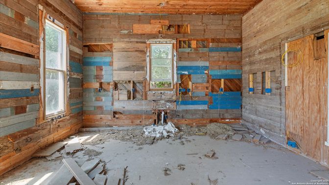 Empty room, Interior, Wooden Walls