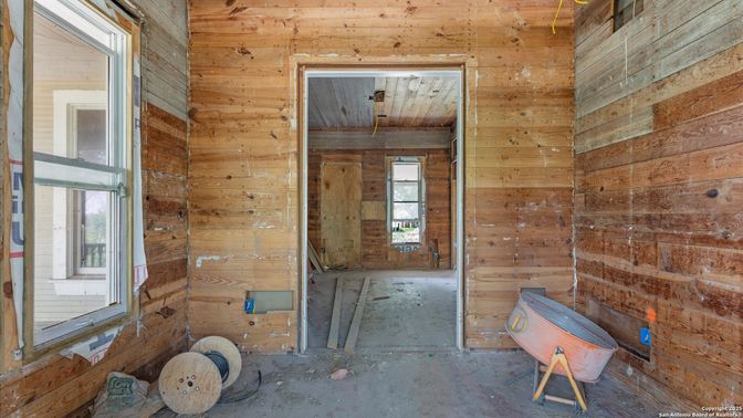 Empty room, Interior, Wooden Walls
