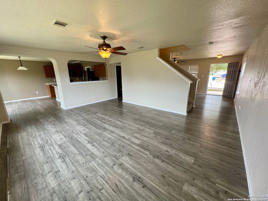 Empty room, Interior, Wood Texture Flooring