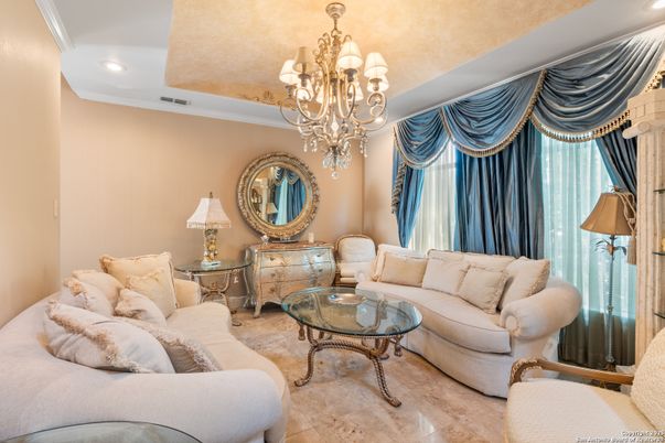 Chandelier, Interior, Living room, Recessed Lighting