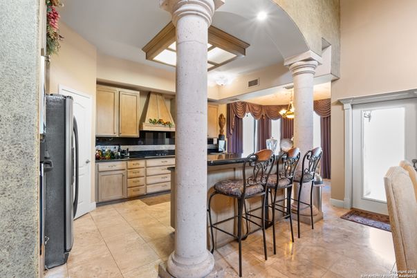Dining room, Interior, Kitchen, Pendant Lights, Recessed Lighting