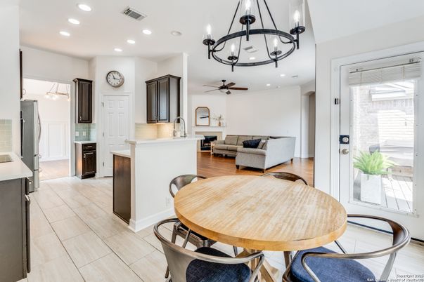 Chandelier, Dining room, Interior, Kitchen, Living room, Pendant Lights, Recessed Lighting