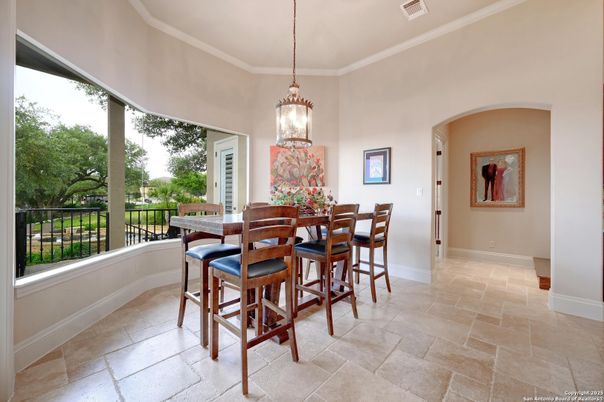Dining room, Interior, Pendant Lights