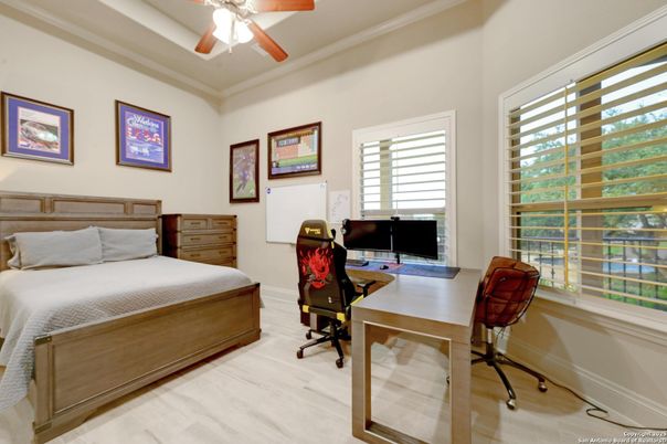 Bedroom, Home Office, Interior, Wood Texture Flooring