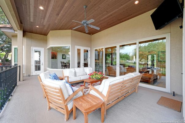 Interior, Living room, Recessed Lighting, Wooden Ceilings