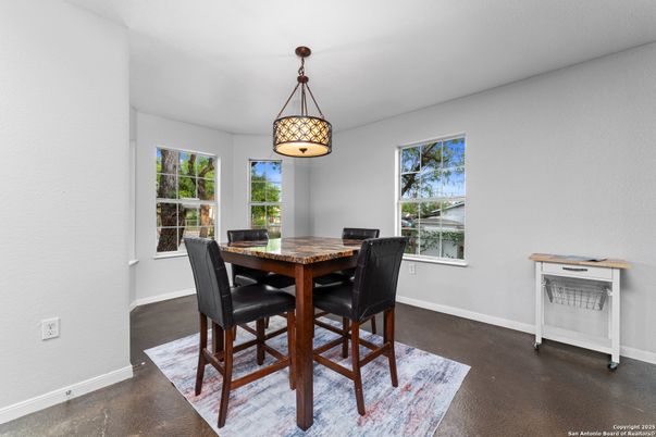 Dining room, Interior, Pendant Lights