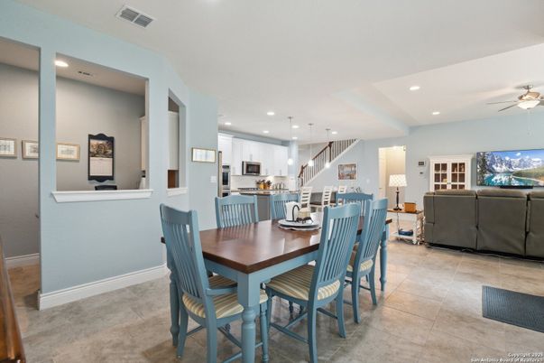 Dining room, Interior, Kitchen, Living room, Pendant Lights, Recessed Lighting