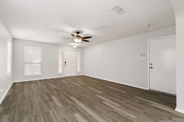 Empty room, Interior, Wood Texture Flooring