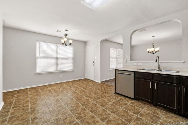 Chandelier, Interior, Kitchen