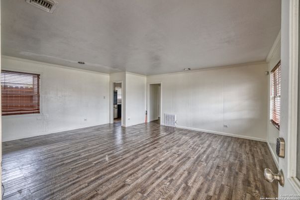 Empty room, Interior, Wood Texture Flooring