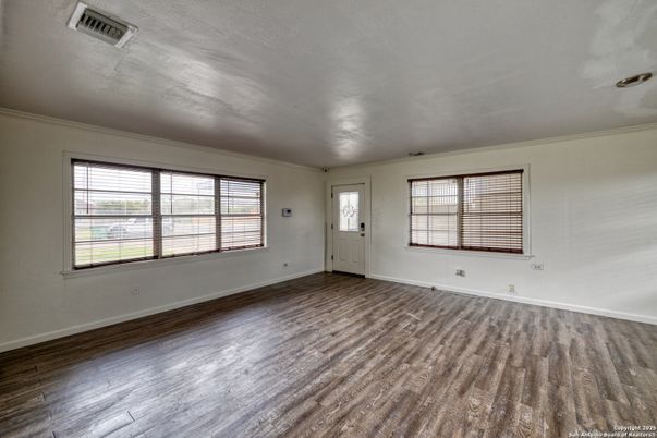 Empty room, Interior, Wood Texture Flooring