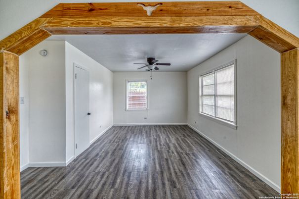 Empty room, Interior, Wood Texture Flooring