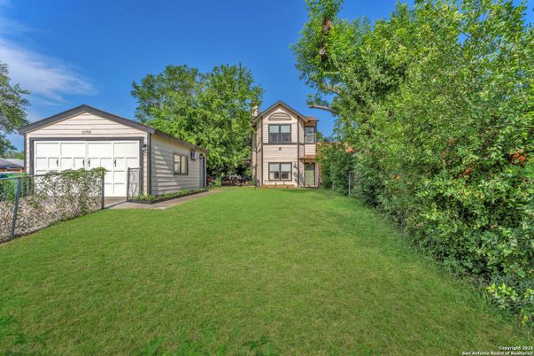 Backyard, Detached Garage, Exterior