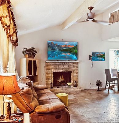 Fireplace, Interior, Living room