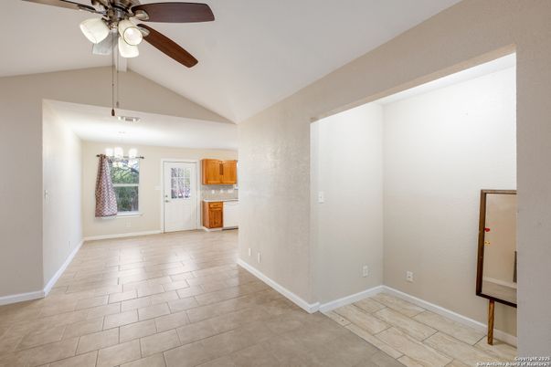 Chandelier, Empty room, Interior