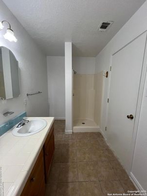 Bathroom, Dual Sink Vanities, Interior, Tile Countertops