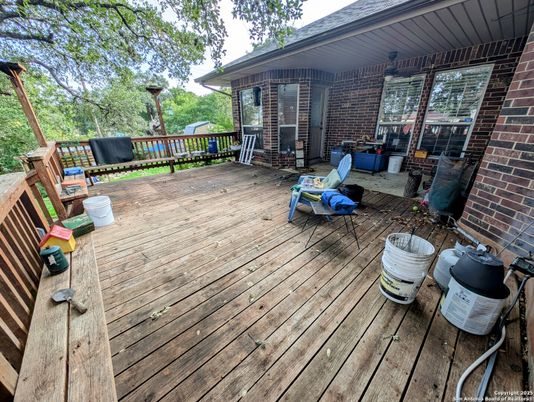 Exterior, Wood Texture Flooring
