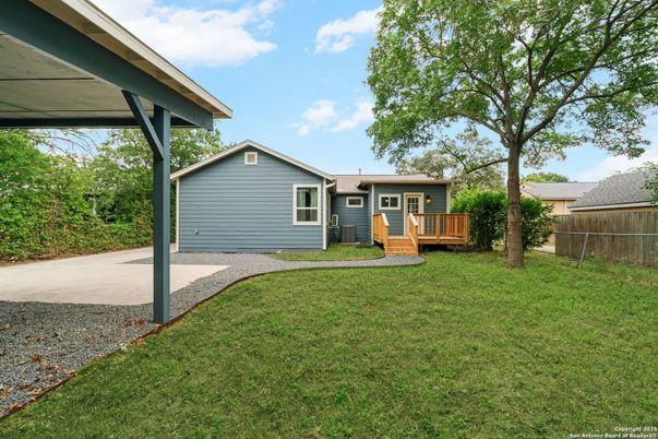 Backyard, Exterior